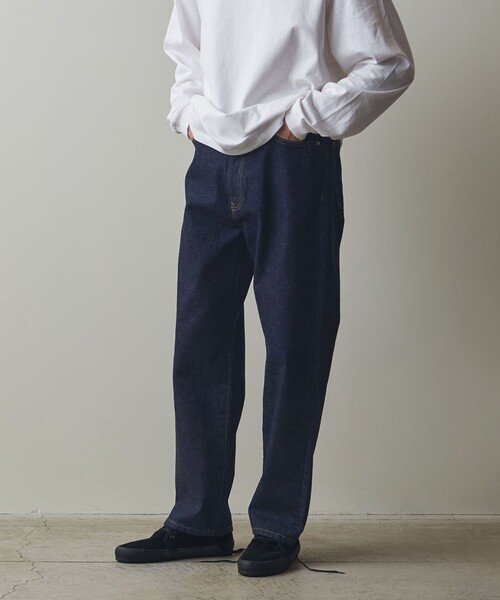 ＜Steven Alan＞ リベット 5ポケット バギー テーパード パンツ Steven Alan（スティーブンアラン）の「＜Steven Alan＞ 13.5oz