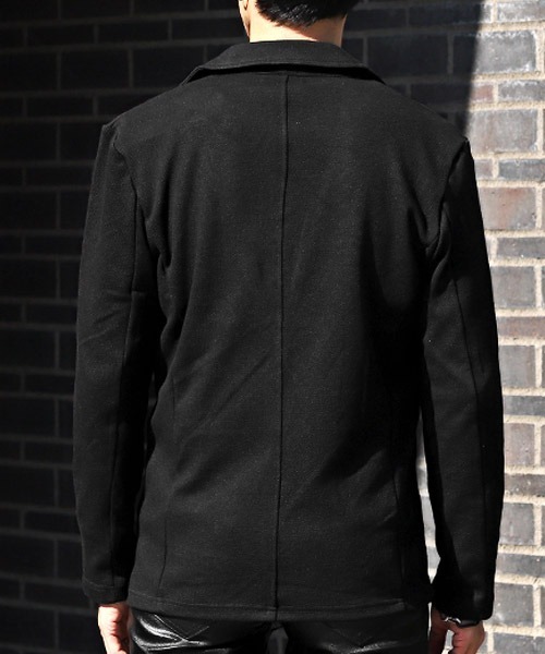 LUXSTYLE(ラグスタイル)の「カルゼテーラードジャケット(テーラードジャケット・メンズ・ブラック/ネイビー・M/L/XL)」の3枚目の写真