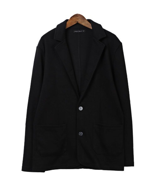 LUXSTYLE(ラグスタイル)の「カルゼテーラードジャケット(テーラードジャケット・メンズ・ブラック/ネイビー・M/L/XL)」の7枚目の写真
