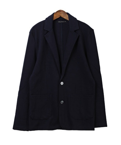 LUXSTYLE(ラグスタイル)の「カルゼテーラードジャケット(テーラードジャケット・メンズ・ブラック/ネイビー・M/L/XL)」の8枚目の写真