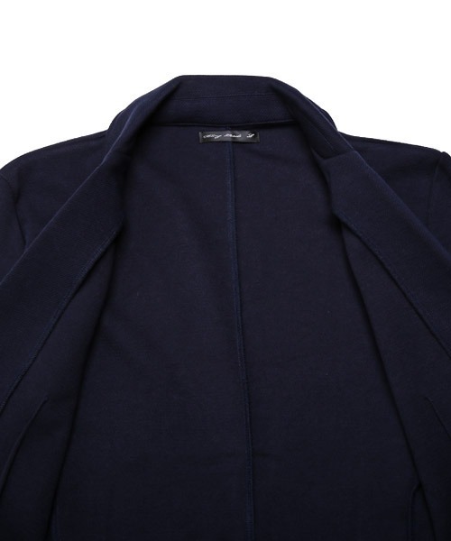 LUXSTYLE(ラグスタイル)の「カルゼテーラードジャケット(テーラードジャケット・メンズ・ブラック/ネイビー・M/L/XL)」の12枚目の写真