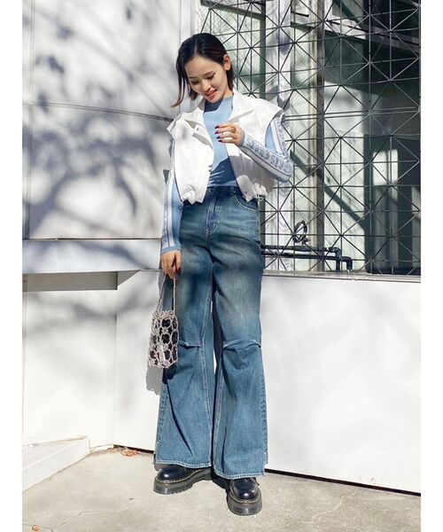 EVRIS（エヴリス）の「ボールビーズミニBAG（ハンドバッグ・レディース・シルバー・FREE）」の5枚目の写真