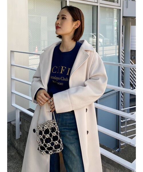 EVRIS（エヴリス）の「ボールビーズミニBAG（ハンドバッグ・レディース・シルバー・FREE）」の14枚目の写真