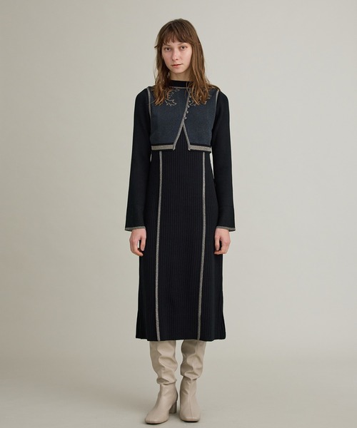 セール/ブランド古着】ニットワンピース（ワンピース）｜PUBLIC TOKYO  