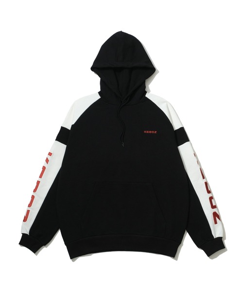 KEBOZ（ケボズ）の「KAC 2TONE SWEAT HOODIE 2（パーカー・メンズ・セージグリーン/ネイビー/ブラック・M/L/XL/S/2XL）」の2枚目の写真