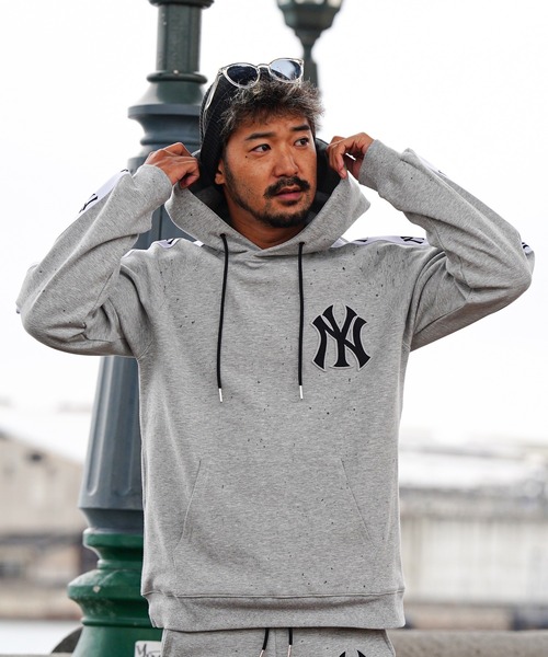 MLB×WR/23フーディーNY（パーカー）｜adamsJUGGLER（アダムス