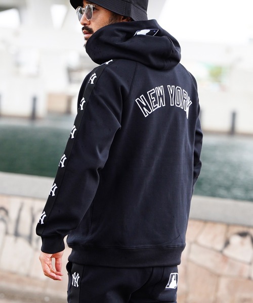 MLB×WR/23フーディーNY（パーカー）｜adamsJUGGLER（アダムス