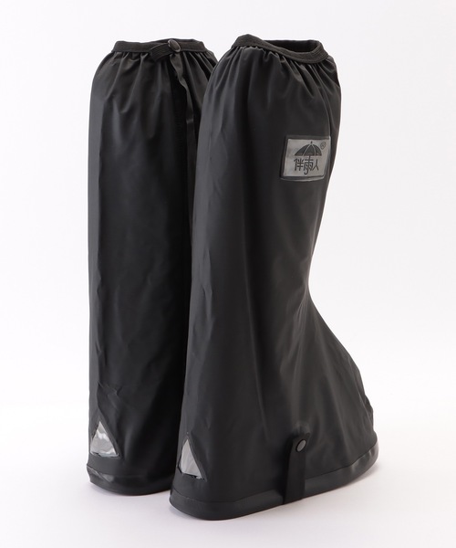 Lace Ladies（レースレディース）の「反射テープ付き 防水 ロング シューズ カバー（シューズ小物/雑貨・レディース・ブラック・23/24/ 25）」の15枚目の写真