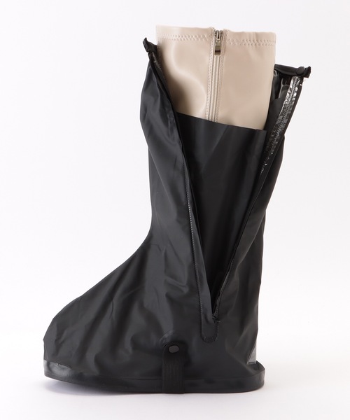 Lace Ladies（レースレディース）の「反射テープ付き 防水 ロング シューズ カバー（シューズ小物/雑貨・レディース・ブラック・23/24/ 25）」の20枚目の写真