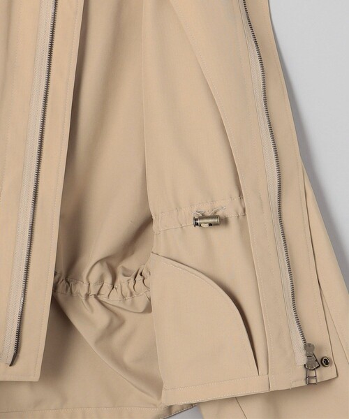 VACHEMENT（ヴァシュモン）の「VACHEMENT/ヴァシュモン リサイクルシェルタフタパーカー / VI-03-900（マウンテンパーカー・レディース・ベージュ/ブラック・ﾌﾘ-）」の5枚目の写真
