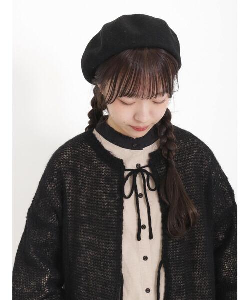 Samansa Mos2(サマンサ モスモス)の「透かしニットカーディガン(カーディガン/ボレロ・レディース・イエロー/オフホワイト/グレー/ブラック・F)」の18枚目の写真