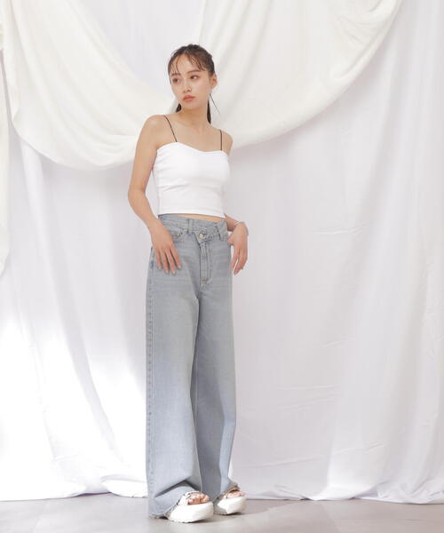 JILL by JILL STUART(ジルバイジルスチュアート)の「◇《JILL by BASIC》カップインキャミ(キャミソール・レディース・ブラック/ホワイト/ピンク・FREE)」の20枚目の写真