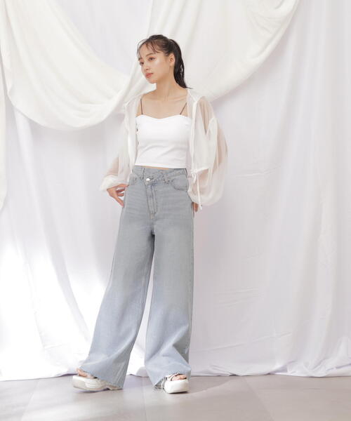 JILL by JILL STUART(ジルバイジルスチュアート)の「◇《JILL by BASIC》カップインキャミ(キャミソール・レディース・ブラック/ホワイト/ピンク・FREE)」の22枚目の写真