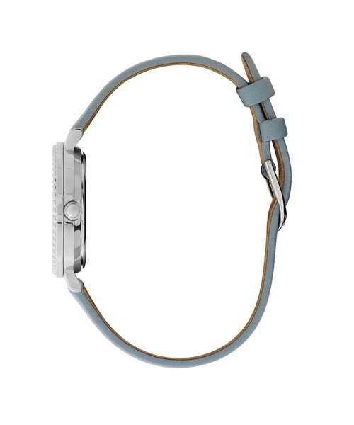 OLIVIA BURTON(オリビアバートン)の「「OLIVIA BURTON/オリビアバートン」クラシックス - 30mm ヴィンテージ ビーズ シルバー ホワイト サンレイ チョーク ブルー レザー(アナログ腕時計・レディース・ライトブルー・30mm)」の4枚目の写真