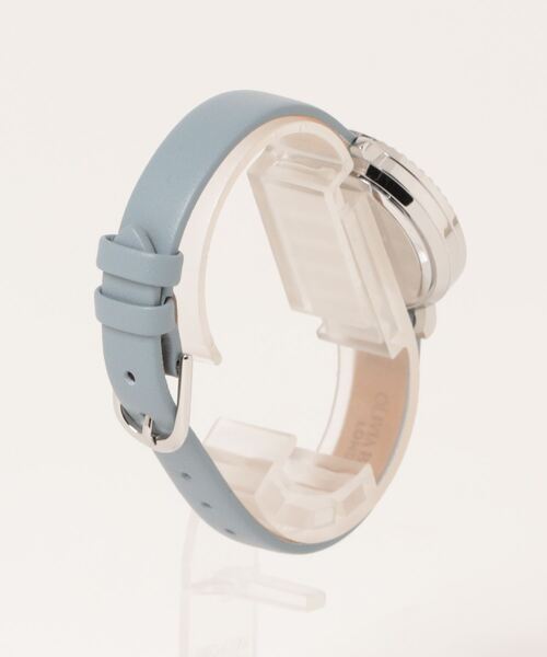 OLIVIA BURTON(オリビアバートン)の「「OLIVIA BURTON/オリビアバートン」クラシックス - 30mm ヴィンテージ ビーズ シルバー ホワイト サンレイ チョーク ブルー レザー(アナログ腕時計・レディース・ライトブルー・30mm)」の6枚目の写真