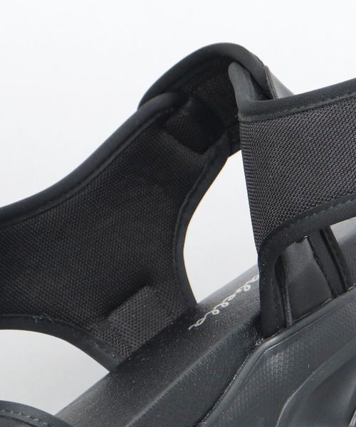 glabella（グラベラ）の「厚底チャンキーソール クロスベルト メタルバックル ストラップサンダル（サンダル・メンズ・ブラック・S/M/L）」の20枚目の写真