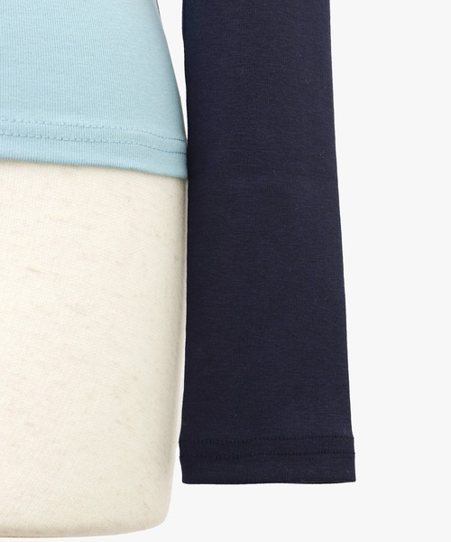 ANNA SUI NYC（アナ スイ エヌ ワイ シー）の「ANNA SUI NYC SPORTクレリックロングスリーブTシャツ（Tシャツ/カットソー・レディース・ブルー/グレー/ブラック・S/M）」の10枚目の写真