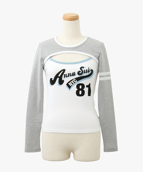 ANNASUI NYC Tシャツ ホワイト ベイビーわるきゅーれ エブリデイ