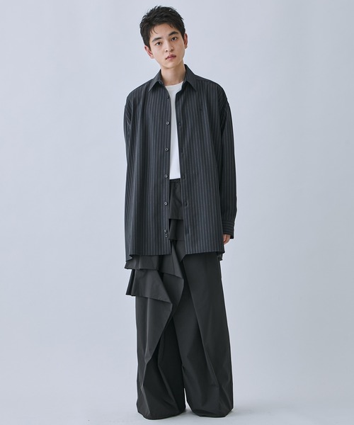 th products/ティーエイチプロダクツ】Oversized Shirt（シャツ