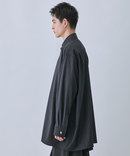 th products/ティーエイチプロダクツ】Oversized Shirt（シャツ