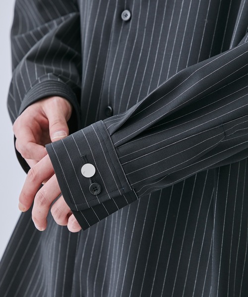 th products/ティーエイチプロダクツ】Oversized Shirt（シャツ