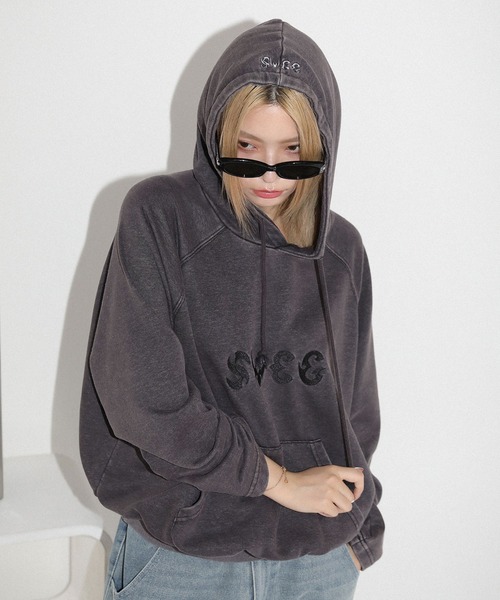 セール】LOOSE METAL LOGO RAGLAN PARKER/ルーズメタルロゴ