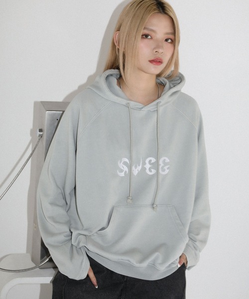 セール】LOOSE METAL LOGO RAGLAN PARKER/ルーズメタルロゴ