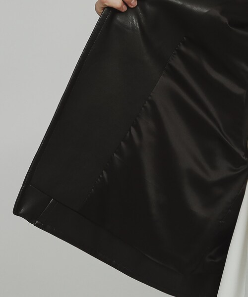 tk.TAKEO KIKUCHI（ティーケータケオキクチ）の「◆シンセティックレザーダブルライダースベスト（ベスト・メンズ・ブラック・88）」の18枚目の写真