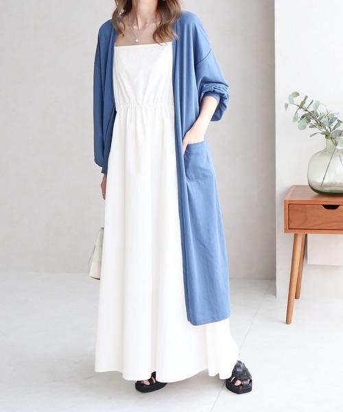 ポケットギャザーキャミワンピース（ワンピース）｜Social GIRL