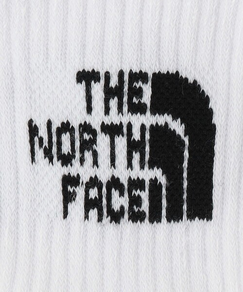NEW BALANCE(ニューバランス)の「<THE NORTH FACE>ジャカード ロゴ 3P クルー ソックス(キッズ)16cm-21cm(ソックス/靴下・キッズ・ブラック/ホワイト・16-18cm/19-21cm)」の8枚目の写真