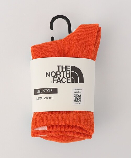 NEW BALANCE(ニューバランス)の「<THE NORTH FACE>ジャカード ロゴ 3P クルー ソックス(キッズ)16cm-21cm(ソックス/靴下・キッズ・ブラック/ホワイト・16-18cm/19-21cm)」の12枚目の写真