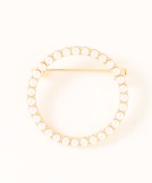 and it_（アンドイット）の「メタル&パールブローチ（ブローチ/コサージュ）」