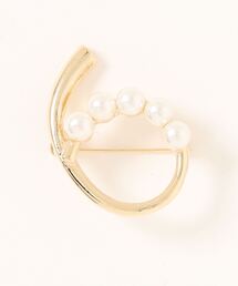 and it_（アンドイット）の「メタル&パールブローチ（ブローチ/コサージュ）」