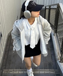 RiLi | ネクタイ付きシャツ【RL】(シャツ/ブラウス)