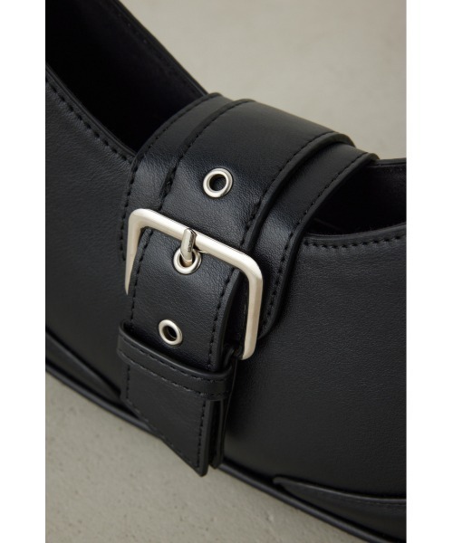AZUL by moussy（アズールバイマウジー）の「バックルベルトワンハンドルバッグ（ハンドバッグ・レディース・ブラック/シルバー・FREE）」の10枚目の写真