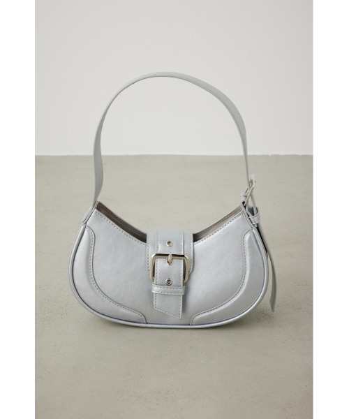 AZUL by moussy（アズールバイマウジー）の「バックルベルトワンハンドルバッグ（ハンドバッグ・レディース・ブラック/シルバー・FREE）」の15枚目の写真
