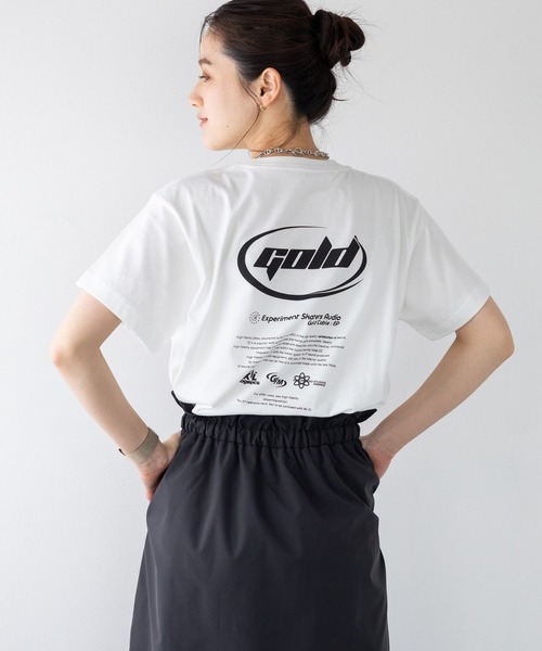 RAGEBLUE（レイジブルー）の「2サイズ展開/グラフィックデザインプリントT（Tシャツ/カットソー・レディース・ライトブルー/ブラック/ピンク/グリーン/ホワイト系1/ホワイト系2/ホワイト系3/ホワイト系4/ブラック系1/その他7・SMALL/LARGE）」の5枚目の写真