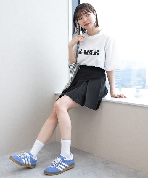 RAGEBLUE（レイジブルー）の「2サイズ展開/グラフィックデザインプリントT（Tシャツ/カットソー・レディース・ライトブルー/ブラック/ピンク/グリーン/ホワイト系1/ホワイト系2/ホワイト系3/ホワイト系4/ブラック系1/その他7・SMALL/LARGE）」の14枚目の写真