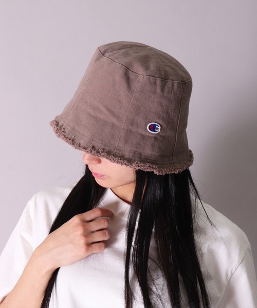 Champion（チャンピオン）の「(LF)【Champion】フリンジ ウォッシュ チューリップハット（ハット・レディース・レンガ/モカ/ブラック/ナチュラル・ONE SIZE）」の3枚目の写真