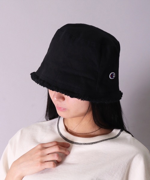 Champion（チャンピオン）の「(LF)【Champion】フリンジ ウォッシュ チューリップハット（ハット・レディース・レンガ/モカ/ブラック/ナチュラル・ONE SIZE）」の5枚目の写真