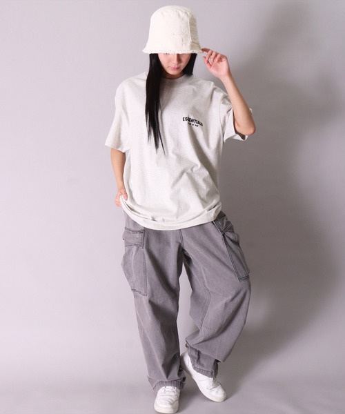 Champion（チャンピオン）の「(LF)【Champion】フリンジ ウォッシュ チューリップハット（ハット・レディース・レンガ/モカ/ブラック/ナチュラル・ONE SIZE）」の13枚目の写真