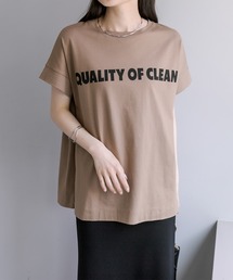 シンプルロゴプリントTシャツ