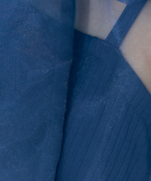 marun（マルン）の「＜大きいサイズ＞ ビッグリボンシアーブラウス marun（シャツ/ブラウス・レディース・ネイビー/ピンク・L/LL/3L/4L/5L）」の17枚目の写真