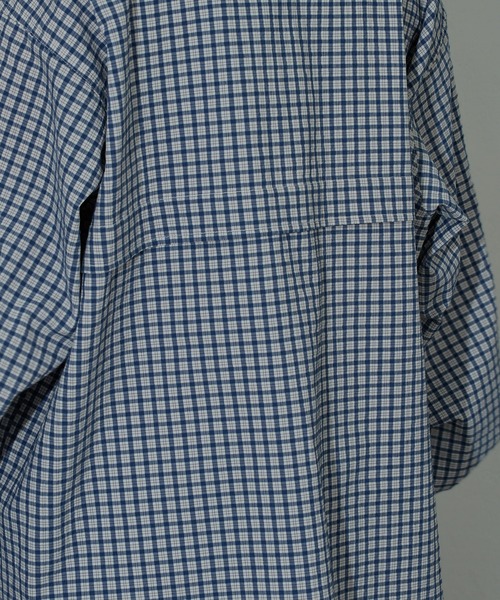 COLONY 2139(コロニートゥーワンスリーナイン)の「ダブルポケットBIGシャツ(シャツ/ブラウス・レディース・ネイビー/アイボリー・FREE)」の7枚目の写真