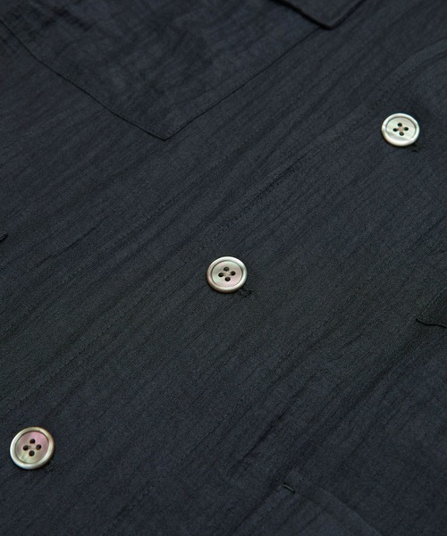 ROPE' PICNIC（ロペピクニック）の「ミリタリーシアーライトジャケット（ミリタリージャケット・レディース・ブラック/ベージュ/オフホワイト・38）」の6枚目の写真