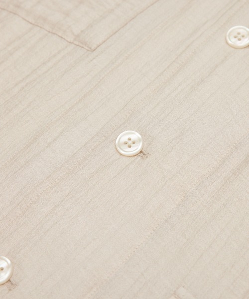 ROPE' PICNIC（ロペピクニック）の「ミリタリーシアーライトジャケット（ミリタリージャケット・レディース・ブラック/ベージュ/オフホワイト・38）」の4枚目の写真