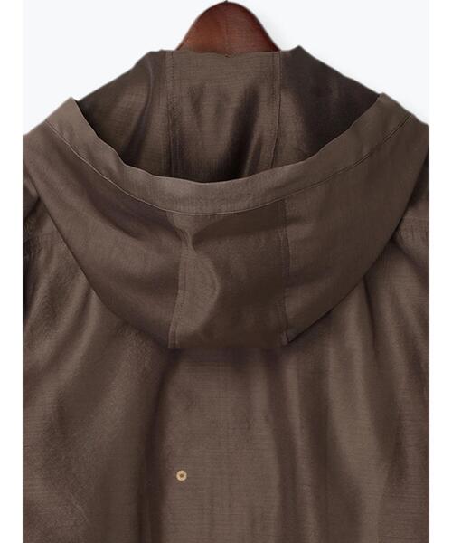 Te chichi（テチチ）の「シアーショートフーディ（シャツ/ブラウス・レディース・オフホワイト/モカ・F）」の21枚目の写真