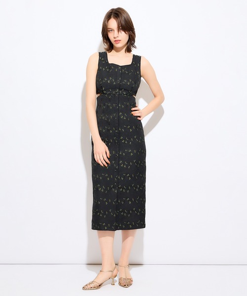 DEICY(デイシー)の「チェリーJQタイトワンピース(ワンピース・レディース・ブラック・0/1)」の2枚目の写真