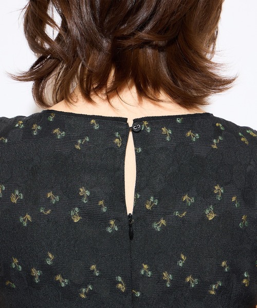 DEICY(デイシー)の「チェリーJQタイトワンピース(ワンピース・レディース・ブラック・0/1)」の15枚目の写真