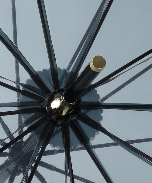 green label relaxing(グリーンレーベルリラクシング)の「【WEB限定】ビニール アンブレラ 傘 / 長傘 / レイン(長傘・レディース・ホワイト/ダークブラウン/ネイビー・FREE)」の12枚目の写真